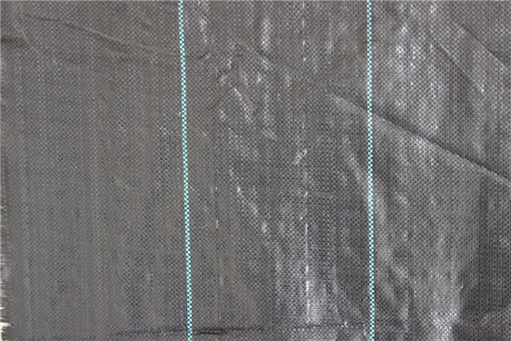 Tela respirável da barreira da erva daninha da paisagem do jardim para as camas aumentadas tecidas claramente