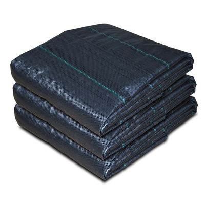 Vegetação rasteira resistente do Matting da erva daninha 90GSM sob a esteira do assassino de erva daninha da grama da plataforma