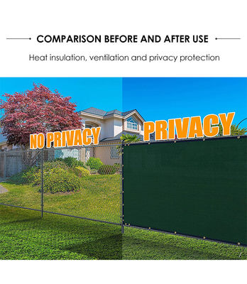 para-brisas exterior do balcão do patamar de 150gsm Mesh Privacy Screen For Deck