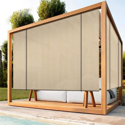 A tela rola acima cortinas exteriores das cortinas de pano das máscaras para a plataforma 6ft x 6ft do patamar