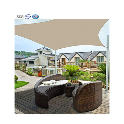 A vela impermeável da máscara da proteção UV de 95% amarela exterior