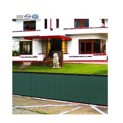 Azul exterior 180gsm branco do para-brisas da tela da privacidade do balcão do jardim